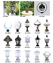 圓球圍墻柱頭燈