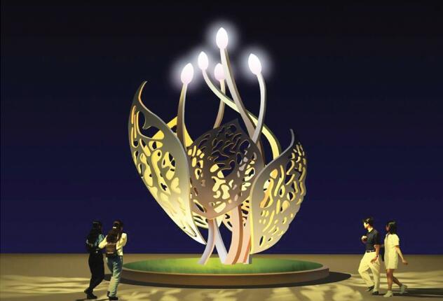 東莞七度照明藝術(shù)造型景觀燈設(shè)計圖