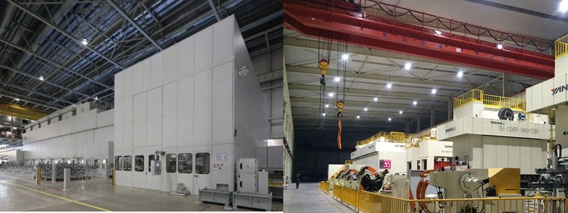 QDLED-GC010 深照型LED工礦燈生產(chǎn)車間照明效果