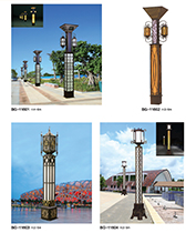 宮燈方柱仿古內(nèi)透光LED景觀燈
