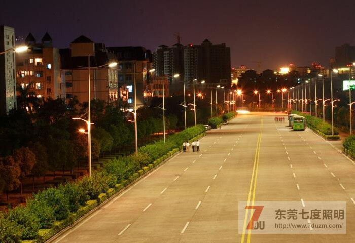 道路照明驗收現(xiàn)場