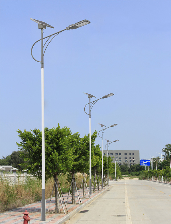 新農(nóng)村道路照明鋰電池太陽能路燈