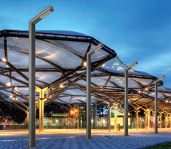 7字形鋁型材現(xiàn)代庭院燈