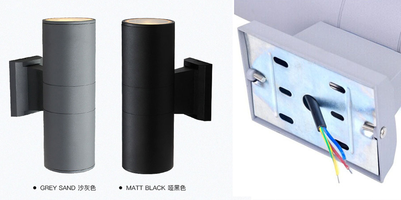 東莞七度照明(QDQBD-LED001)上下照雙頭LED墻壁燈細(xì)節(jié)圖片