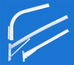 吸墻LED路燈挑臂A字/自彎/大刀路燈支臂