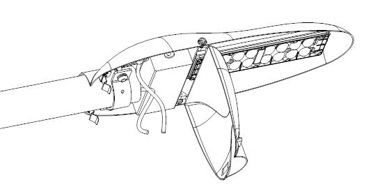 東莞七度照明新款LED路燈頭安裝步驟二2