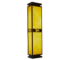 別墅室外大門兩側(cè)簡約中式墻壁燈