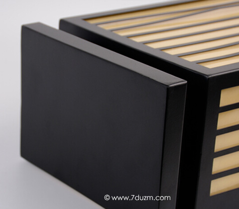 (QDQBD-YS021)別墅室外大門兩側簡約中式墻壁燈細節(jié)展示1